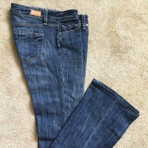 PAIGE Laurel Canyon Low Rise Boot Cut Denim